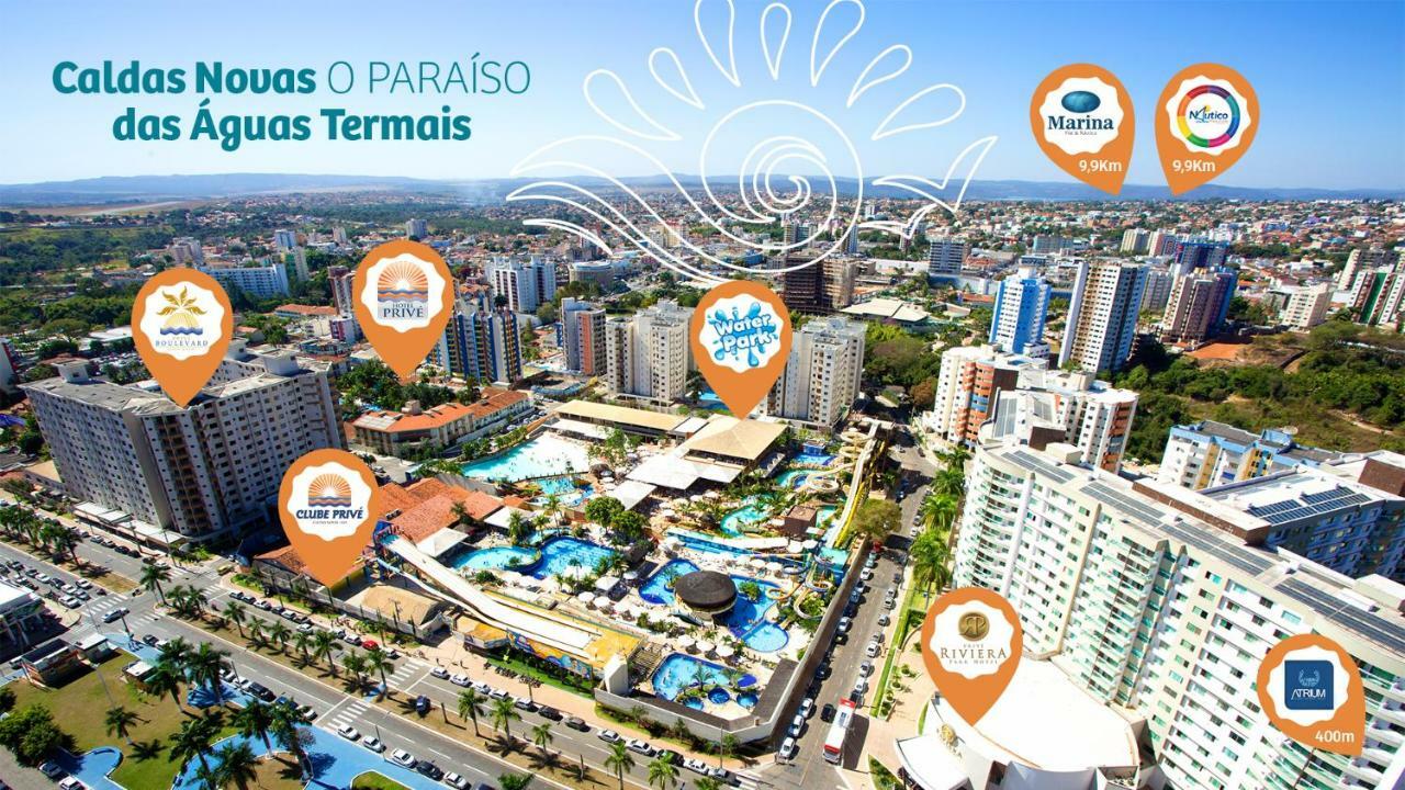 Riviera Park Hotel By Wam Experience Caldas Novas Extérieur photo